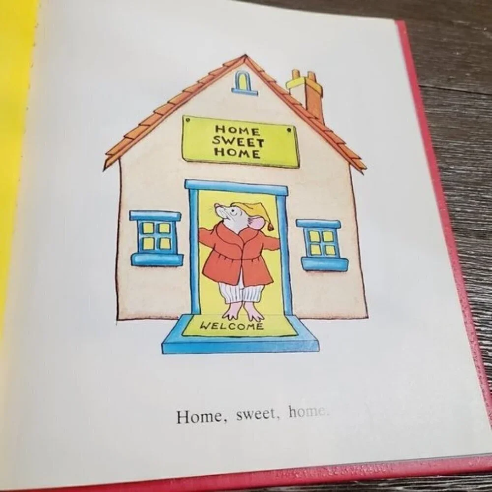 Vintage 80s 1981 Maxwell Mouse Sharon Gordon Children's Picture